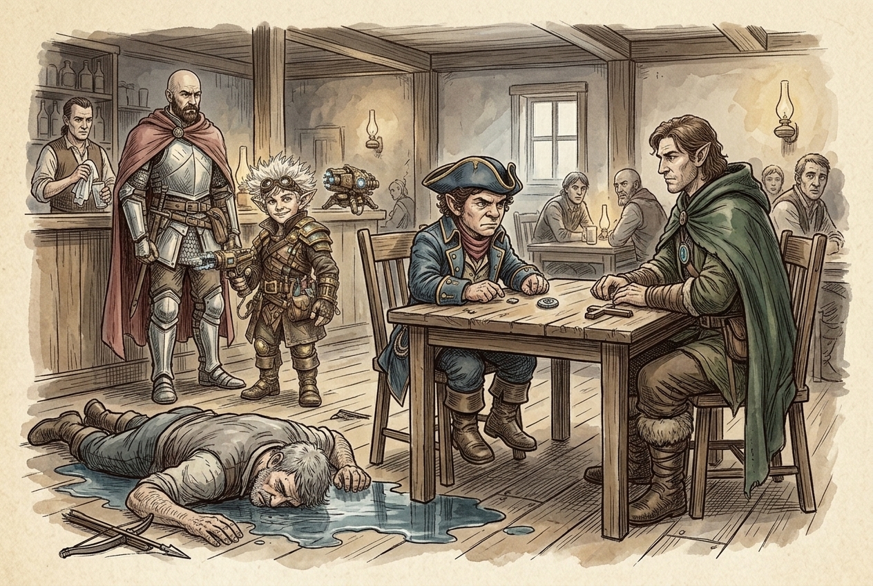 Aftermath in the Deep Water Inn