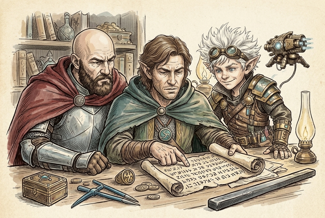 Orders written in Draconic