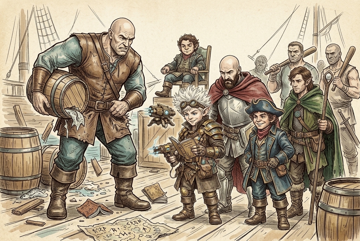 The ledger and the company store